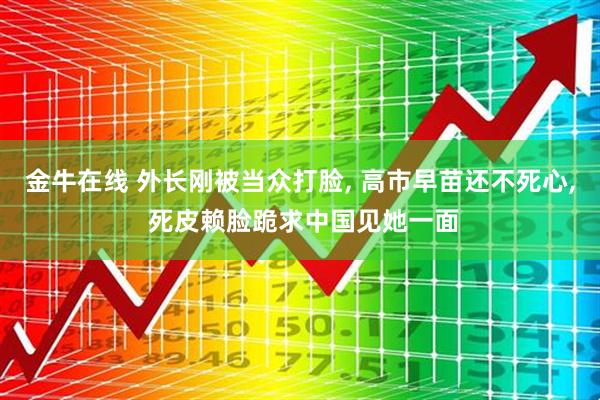 金牛在线 外长刚被当众打脸, 高市早苗还不死心, 死皮赖脸跪求中国见她一面